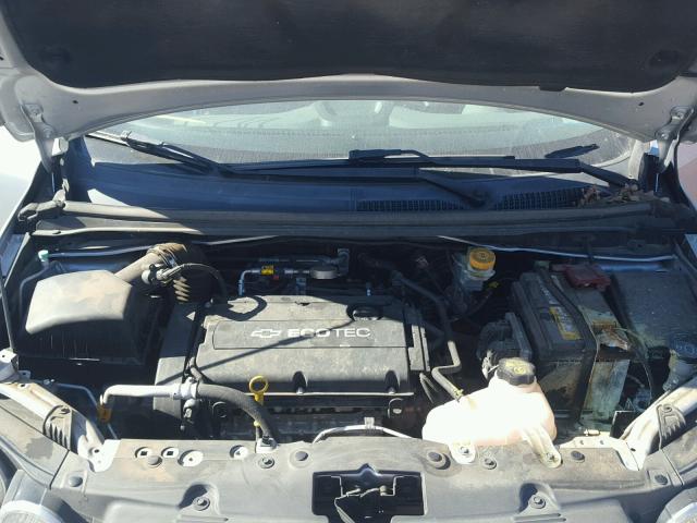 1G1JA5SH8C4156312 - 2012 CHEVROLET SONIC LS SILVER photo 7