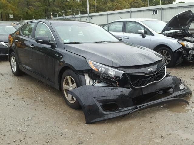 5XXGM4A75EG279022 - 2014 KIA OPTIMA LX BLACK photo 1