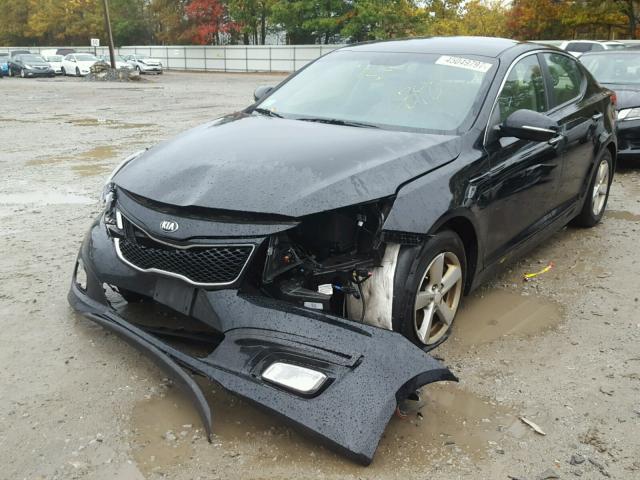 5XXGM4A75EG279022 - 2014 KIA OPTIMA LX BLACK photo 2