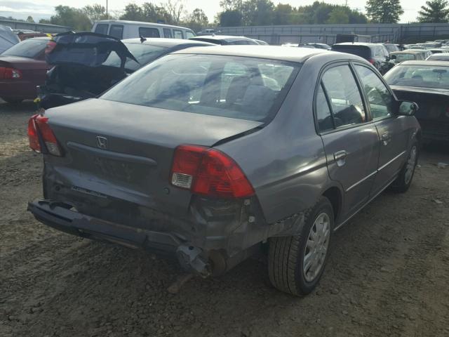 2HGES16595H529718 - 2005 HONDA CIVIC SILVER photo 4