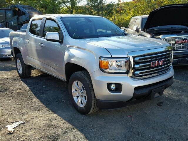 1GTG5CEN5H1292515 - 2017 GMC CANYON SLE SILVER photo 1