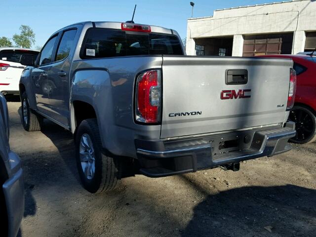 1GTG5CEN5H1292515 - 2017 GMC CANYON SLE SILVER photo 3