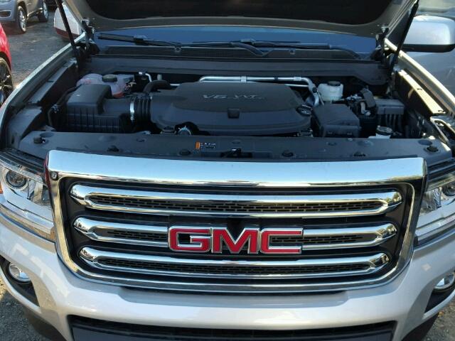 1GTG5CEN5H1292515 - 2017 GMC CANYON SLE SILVER photo 7