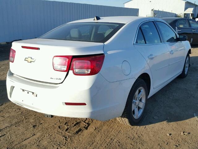 1G11B5SA4DF213756 - 2013 CHEVROLET MALIBU LS WHITE photo 4