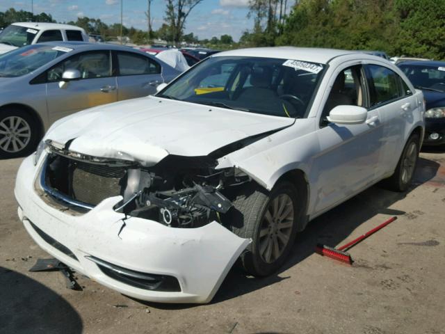 1C3CCBBB7CN144493 - 2012 CHRYSLER 200 TOURIN WHITE photo 2