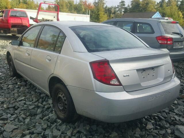 1G8AJ52F35Z145448 - 2005 SATURN ION LEVEL SILVER photo 3