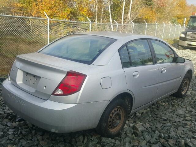 1G8AJ52F35Z145448 - 2005 SATURN ION LEVEL SILVER photo 4