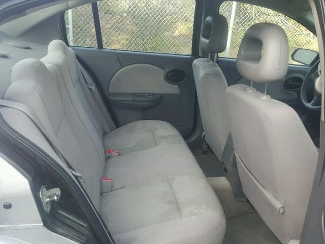 1G8AJ52F35Z145448 - 2005 SATURN ION LEVEL SILVER photo 6
