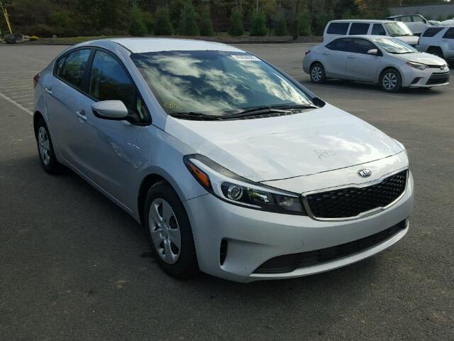 3KPFK4A79HE077671 - 2017 KIA FORTE SILVER photo 1