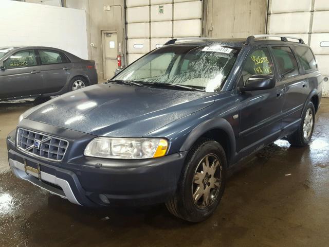 YV4SZ592861211141 - 2006 VOLVO XC70 BLUE photo 2