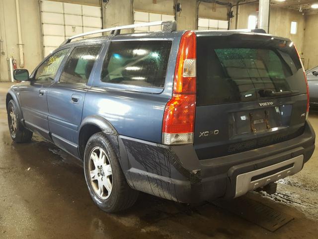 YV4SZ592861211141 - 2006 VOLVO XC70 BLUE photo 3