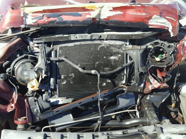 1J4GA591X8L566935 - 2008 JEEP WRANGLER U RED photo 7