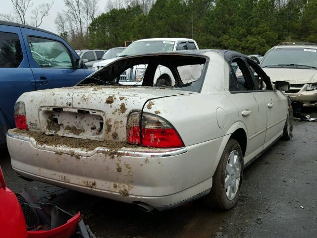 1LNHM86SX4Y683925 - 2004 LINCOLN LS 烧焦的 照片 4