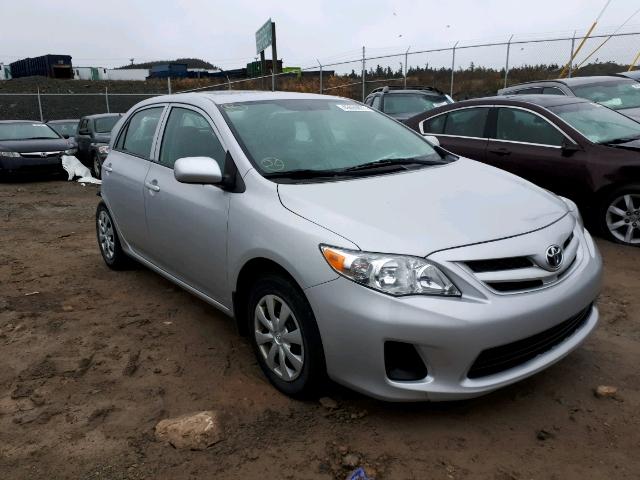 2T1BU4EEXDC949964 - 2013 TOYOTA COROLLA BA SILVER photo 1