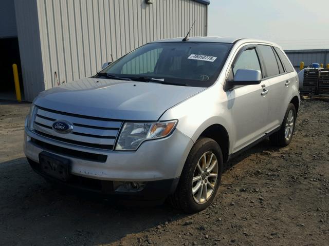 2FMDK48C99BA35564 - 2009 FORD EDGE SEL GRAY photo 2