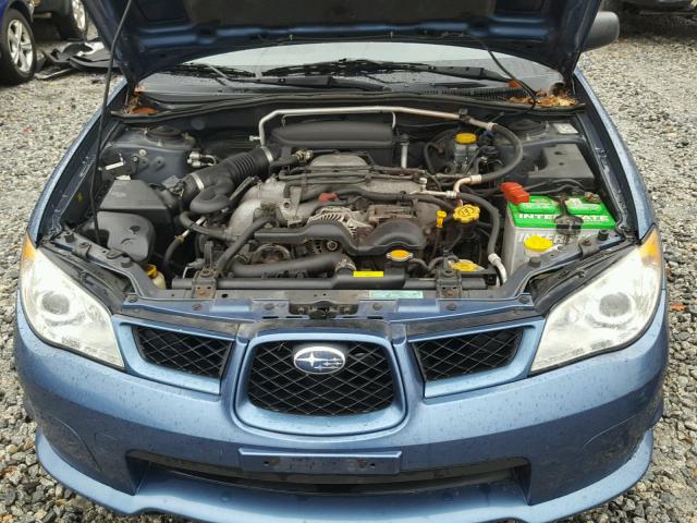 JF1GG61657H819619 - 2007 SUBARU IMPREZA 2. BLUE photo 7