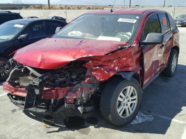 2FMDK36C97BA88095 - 2007 FORD EDGE SE RED photo 2