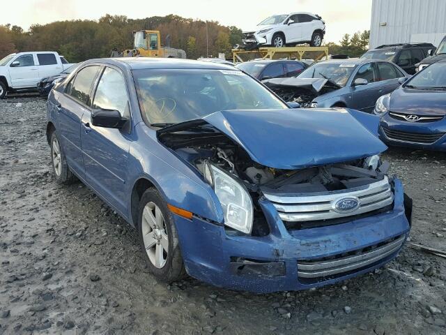 3FAHP07179R152664 - 2009 FORD FUSION SE BLUE photo 1