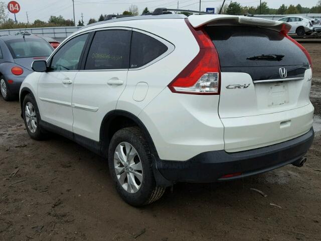 5J6RM4H72CL004472 - 2012 HONDA CR-V EXL 白色 照片 3