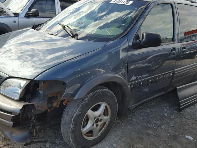 1GMDX03E04D236033 - 2004 PONTIAC MONTANA GRAY photo 9