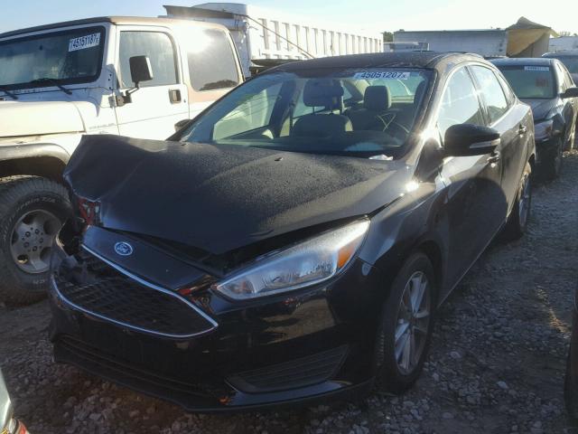 1FADP3F23GL355055 - 2016 FORD FOCUS SE BLACK photo 2