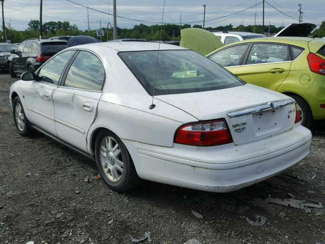 1MEFM55S34G608242 - 2004 MERCURY SABLE LS P WHITE photo 3