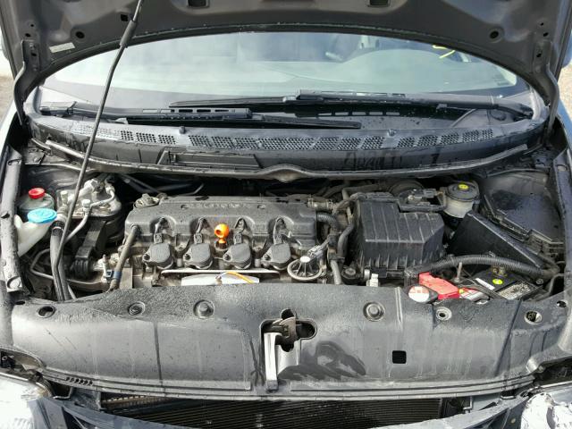 2HGFG1B82AH527907 - 2010 HONDA CIVIC CHARCOAL photo 7