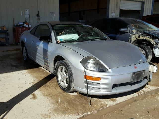 4A3AC34G9YE112098 - 2000 MITSUBISHI ECLIPSE RS SILVER photo 1