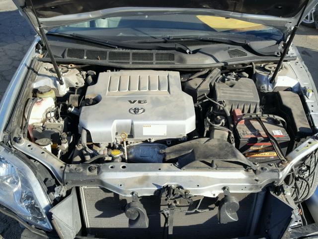 4T1BK36B87U207649 - 2007 TOYOTA AVALON XL SILVER photo 7