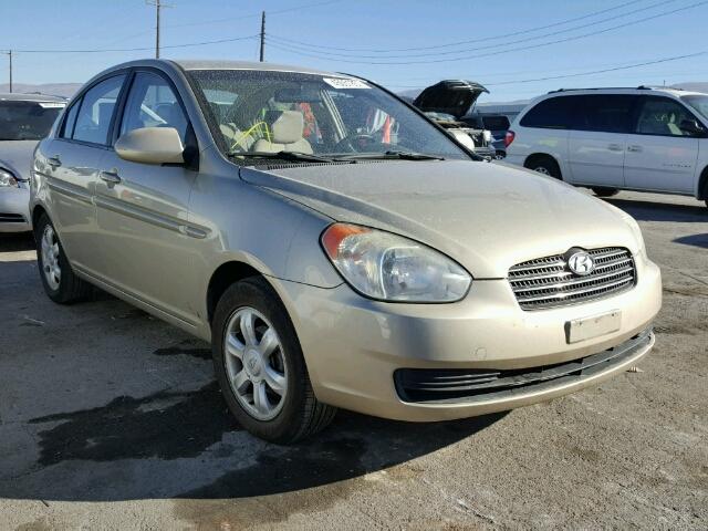 KMHCN46C26U026071 - 2006 HYUNDAI ACCENT GOLD photo 1