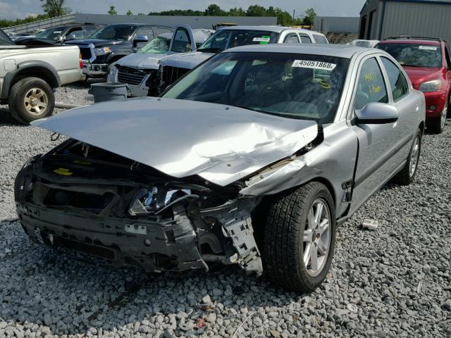 YV1RS58D912092263 - 2001 VOLVO S60 2.4T SILVER photo 2