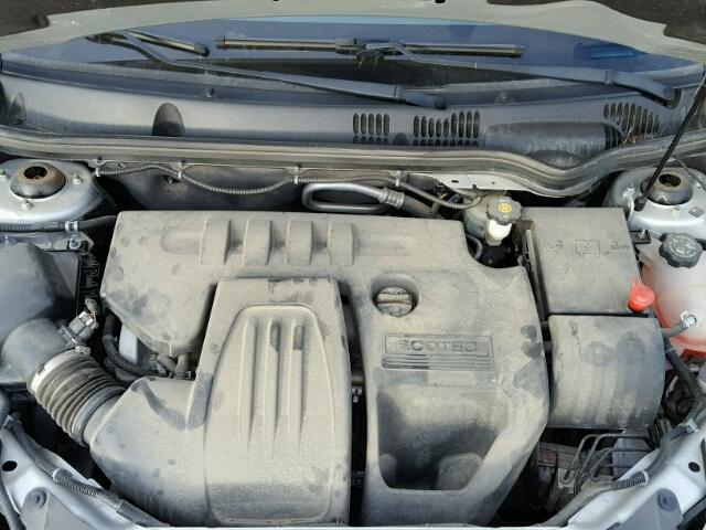 1G1AL55F177352231 - 2007 CHEVROLET COBALT LT SILVER photo 7