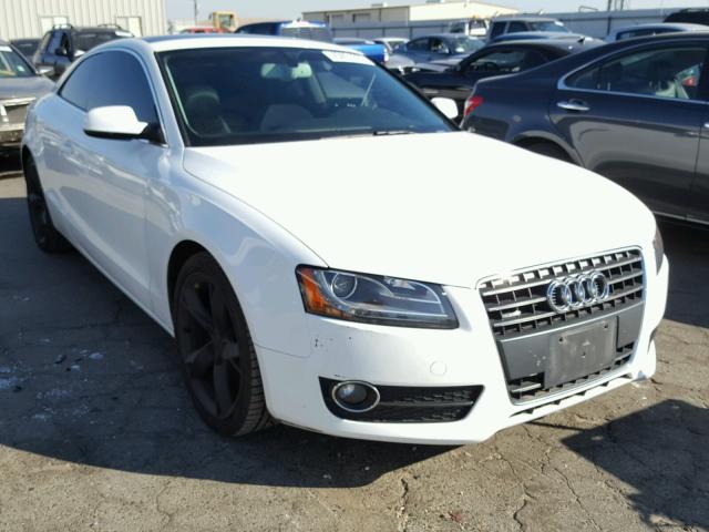 WAUVFAFR0AA077265 - 2010 AUDI A5 PRESTIG WHITE photo 1