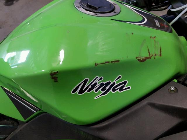 JKAEX8B1XEDA08383 - 2014 KAWASAKI EX300 B GREEN photo 10