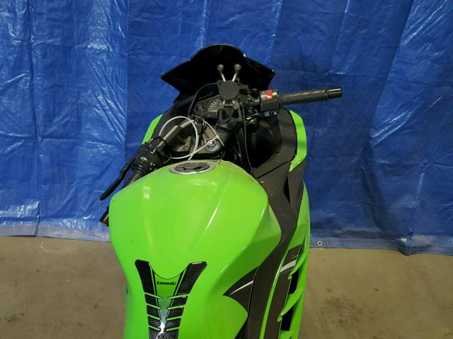 JKAEX8B1XEDA08383 - 2014 KAWASAKI EX300 B GREEN photo 5