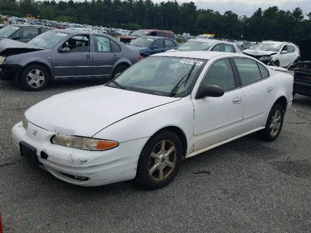 1G3NF52E14C103765 - 2004 OLDSMOBILE ALERO GLS 白色 照片 2