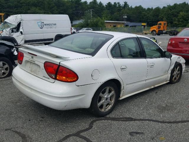 1G3NF52E14C103765 - 2004 OLDSMOBILE ALERO GLS 白色 照片 4