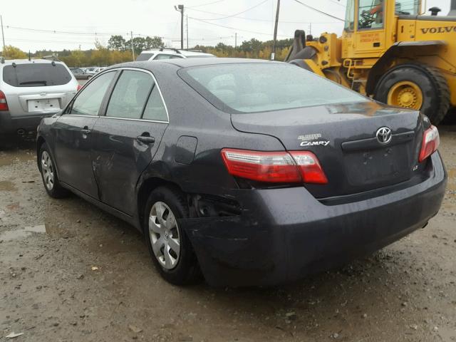 4T1BE46K27U525733 - 2007 TOYOTA CAMRY NEW GRAY photo 3