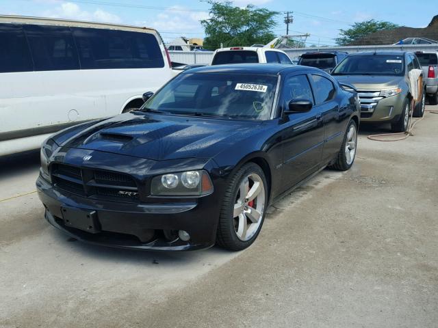 2B3LA73W26H335463 - 2006 DODGE CHARGER SR BLACK photo 2