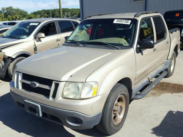 1FMZU67K05UA39642 - 2005 FORD EXPLORER S TAN photo 2