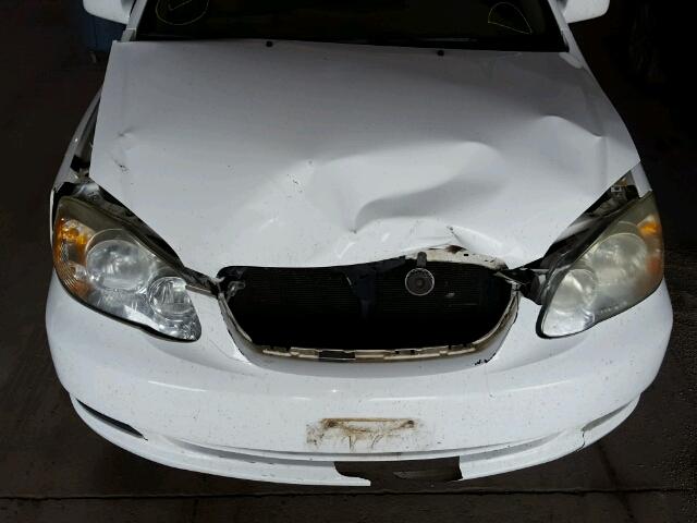 JTDBR32E360059108 - 2006 TOYOTA COROLLA CE WHITE photo 7