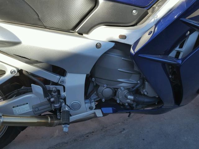 JYARP09Y65A000481 - 2005 YAMAHA FJR1300 BLUE photo 7