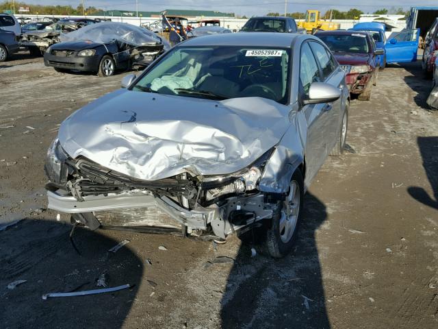 1G1PE5SB1G7199484 - 2016 CHEVROLET CRUZE LIMI SILVER photo 2