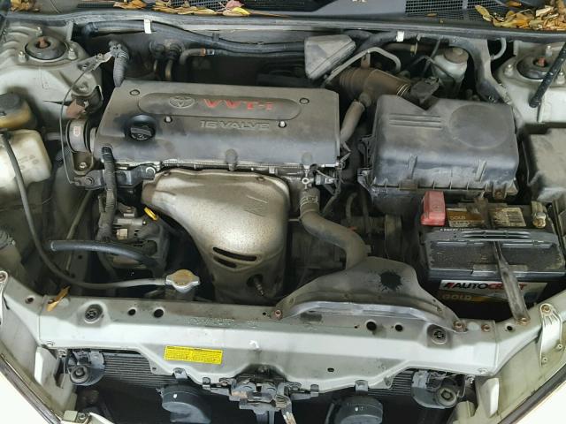 4T1BE32K02U575622 - 2002 TOYOTA CAMRY SILVER photo 7