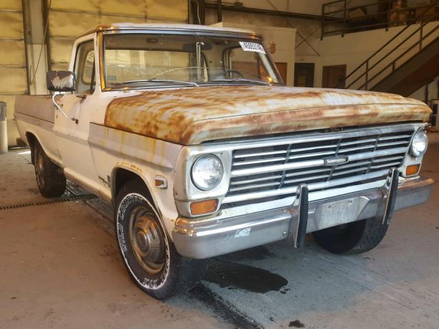 F25HRD48982 - 1968 FORD PICKUP WHITE photo 1