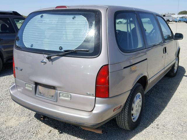 4N20N11W3S0808508 - 1995 NISSAN QUEST TAN photo 4