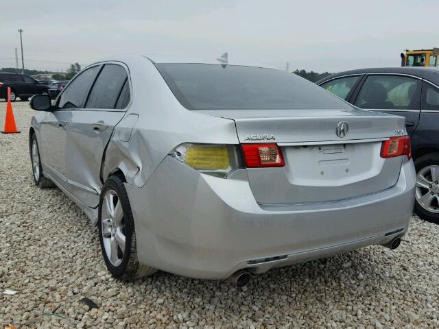 JH4CU2F60CC022980 - 2012 ACURA TSX TECH SILVER photo 3