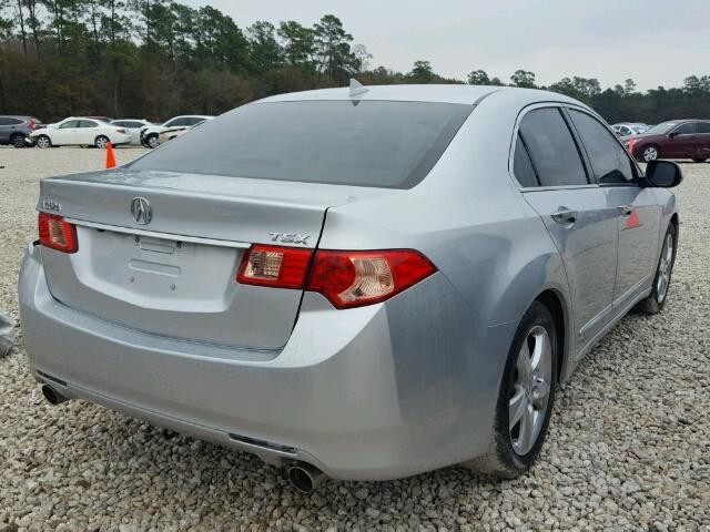 JH4CU2F60CC022980 - 2012 ACURA TSX TECH SILVER photo 4