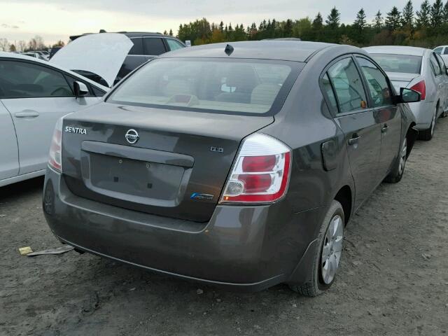 3N1AB61EX9L670895 - 2009 NISSAN SENTRA 2.0 GRAY photo 4