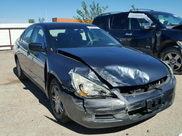 1HGCM56377A171219 - 2007 HONDA ACCORD SE GRAY photo 1